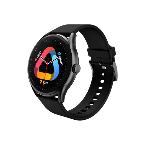 Relógio Smartwatch QCY GT S8 Bluetooth - IPX8 à prova d'água - Preto e Cinza