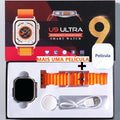 Relógio Inteligente Ultra 9 2024: 2.2" Tela 49mm, Bússola, Série 9